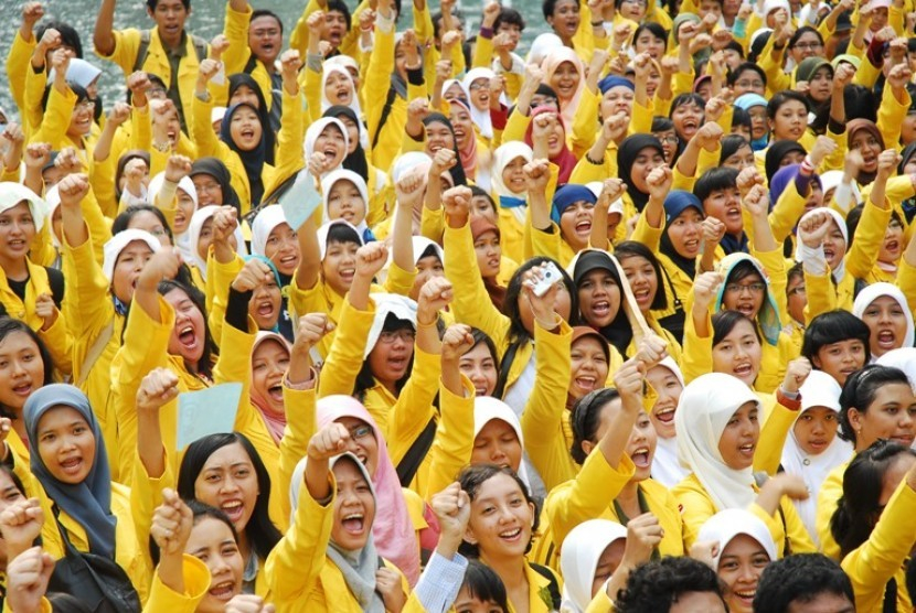 Universitas Indonesia (UI) adalah salah satu kampus dengan banyak prodi yang tingkat keketatannya sangat tinggi. Foto : Republika
