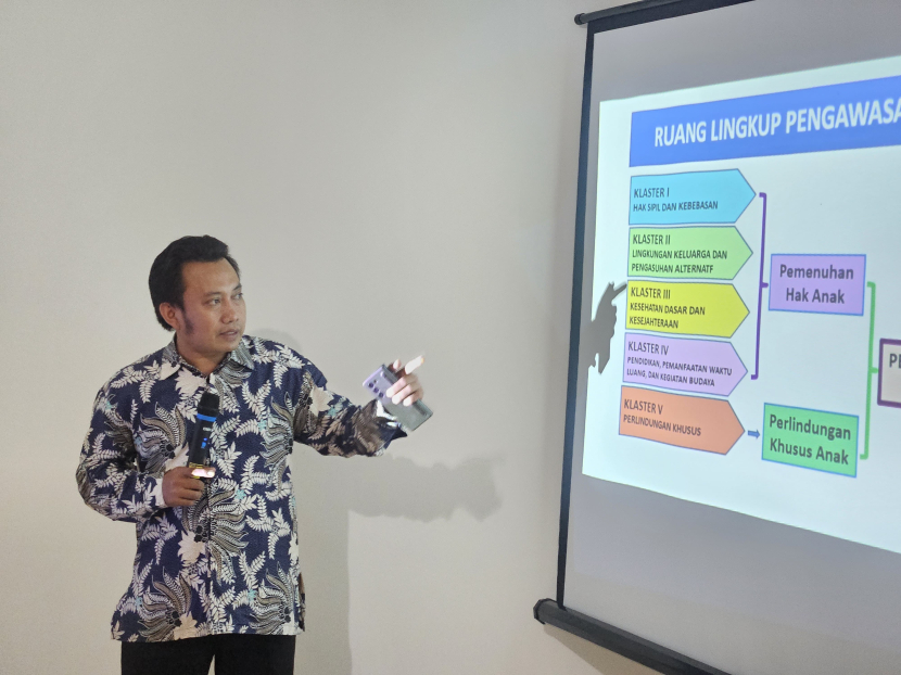 Komisioner Komisi Perlindungan Anak Indonesia (KPAI) Aris Adi Leksono menghadiri kegiatan open house pembukaan cabang ke-12 KinderCastle Daycare di Setiabudi, Jakarta, 4 Juni 2024. (Foto: KPAI)