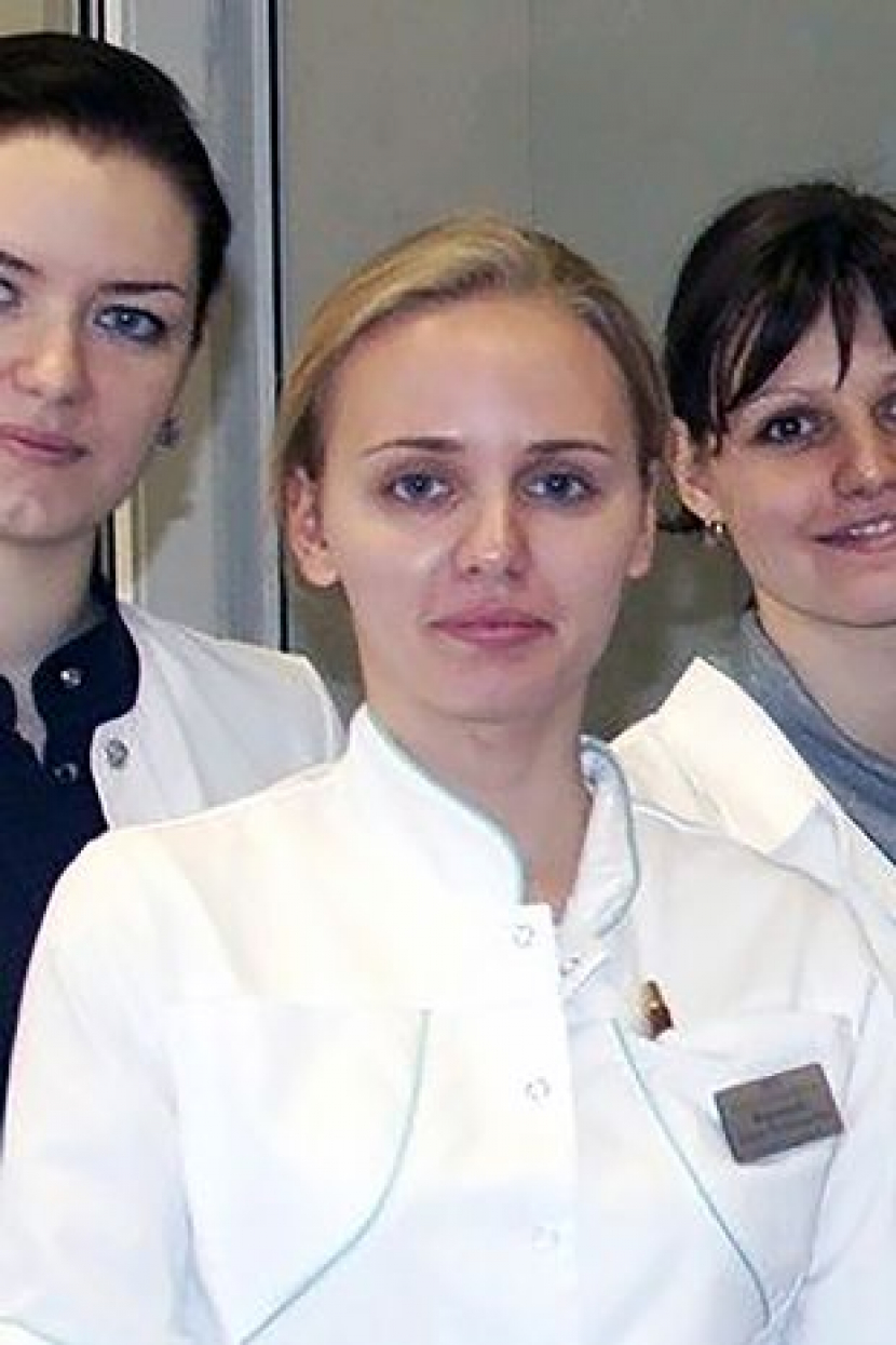 Maria Vorontsova, tengah, salah satu putri Putin ( Gambar: New Times)