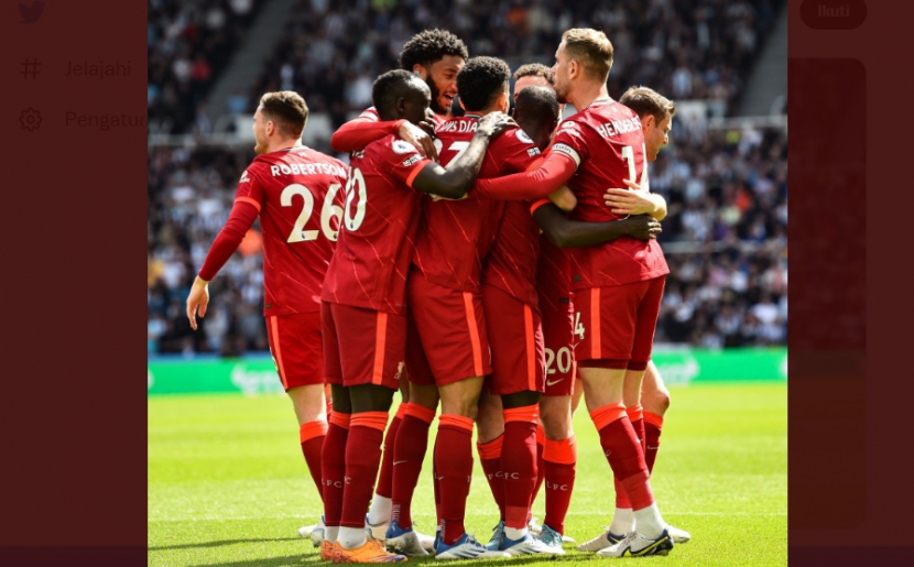 Liverpool sudah 11 kali tampil di partai semifnal di turnamen Eropa. (Twitter/@JHenderson)