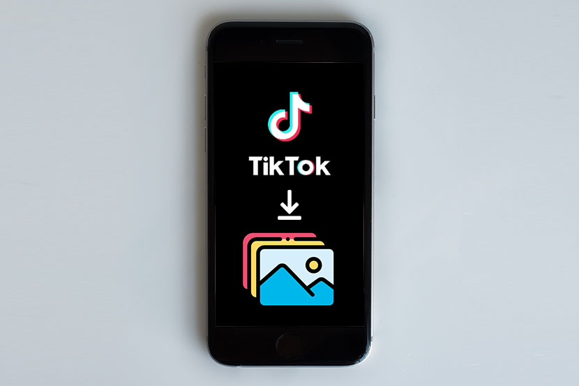 Ilustrasi download TikTok ke galeri