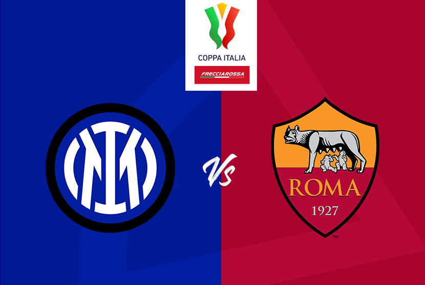 Inter Milan vs AS Roma (Coppa Italia). 