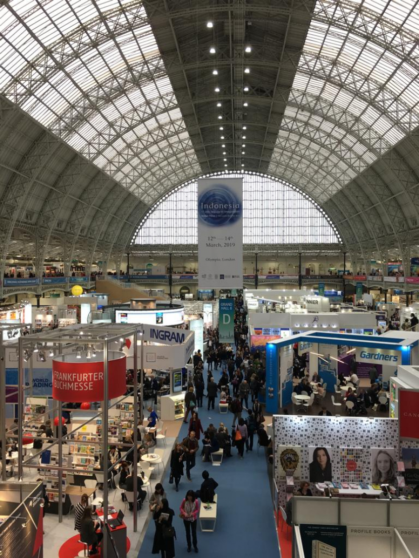 Indonesia menjadi negara market focus pada London Book Fair 2019.