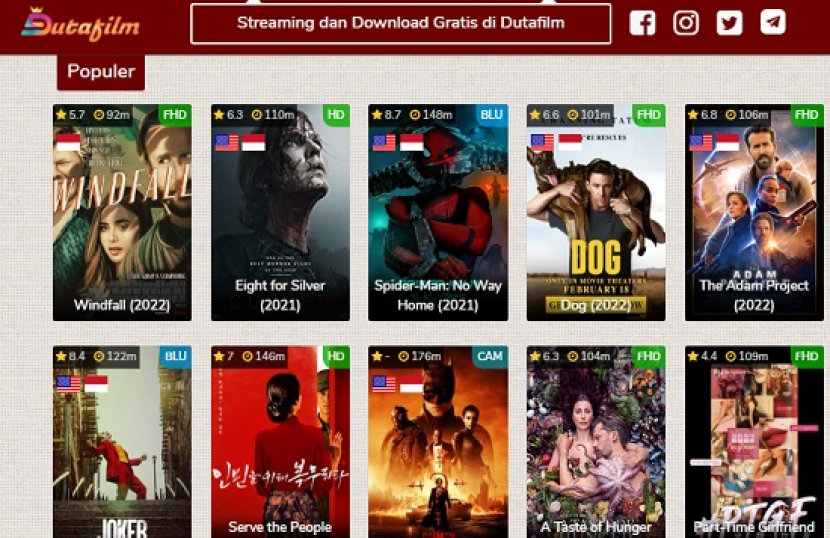 Download DutaFilm APK Terbaru dan Versi Lama, Nonton Film Gratis!