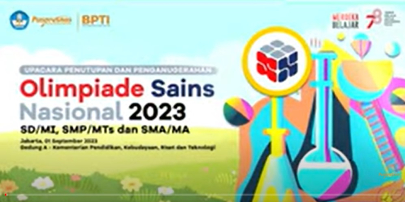 Pemenang OSN 2023 Jenjang SMA Bidang Astronomi diumumkan di Bogor, Jawa Barat, Jumat (01/8/2023). Foto : youtube puspresnas