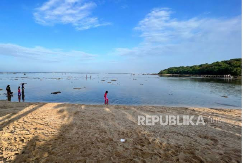 Ilustrasi pasir hasil sedimentasi