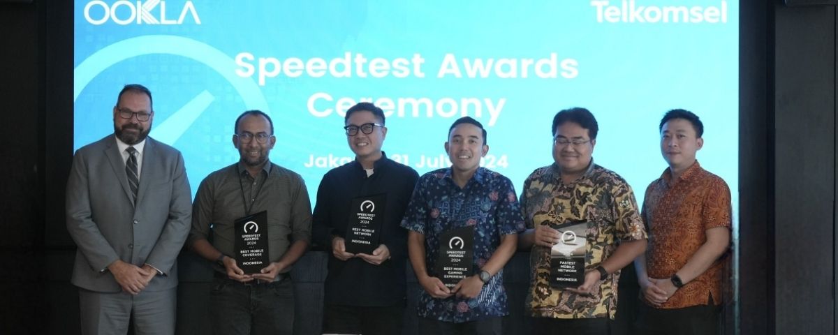 Telkomsel Raih Penghargaan Ookla® Speedtest Awards Keenam Kalinya
