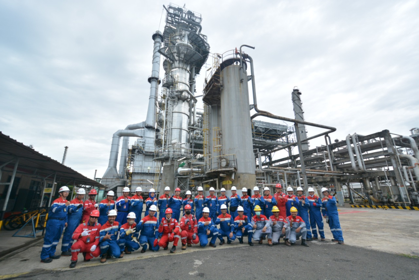 Pertamina Refinery Unit VI Balongan yang masuk dalam Kilang terbaik ke-3, yang merupakan penghasil Gasoil dengan spread terbesar. (Foto: Istimewa)