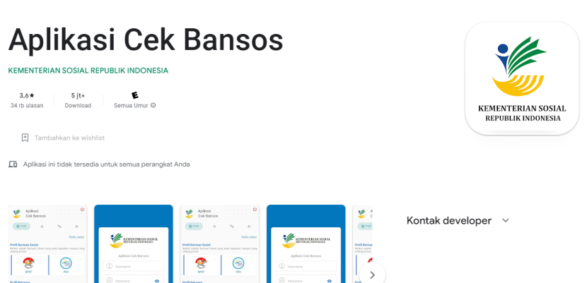 Aplikasi Cek Bansos Dan Cara Daftar Bansos Terbaru