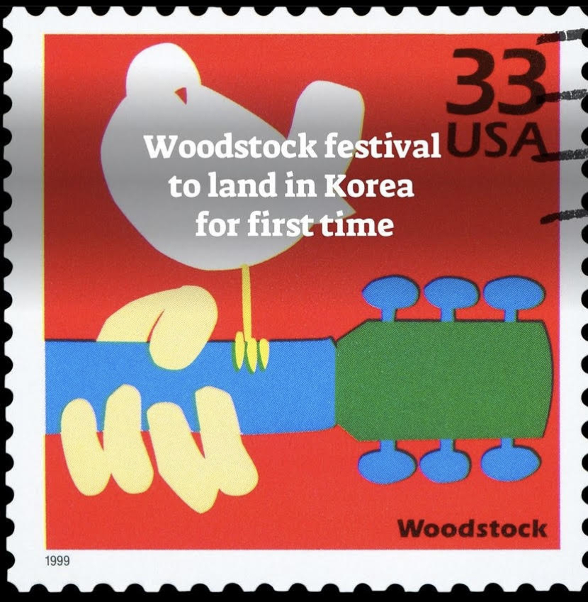 Festival Woodstock. Foto: IG Korea Herald
