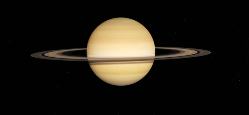 Ilustrasi planet Saturnus dan cincinnya. Sumber: NASA