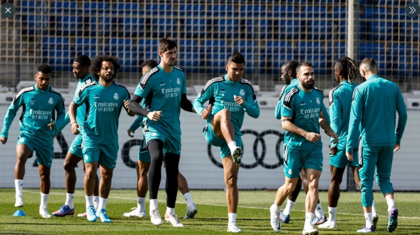 Real Madrid akan menjamu<a href=