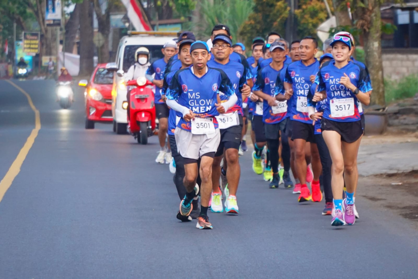 Gelaran Arema Anniversary Run 2022 berlangsung dengan sukses.