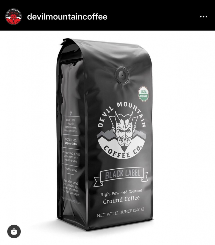 Devil Mountain Coffee Black Label (foto: Instagram @devilmountaincoffee).