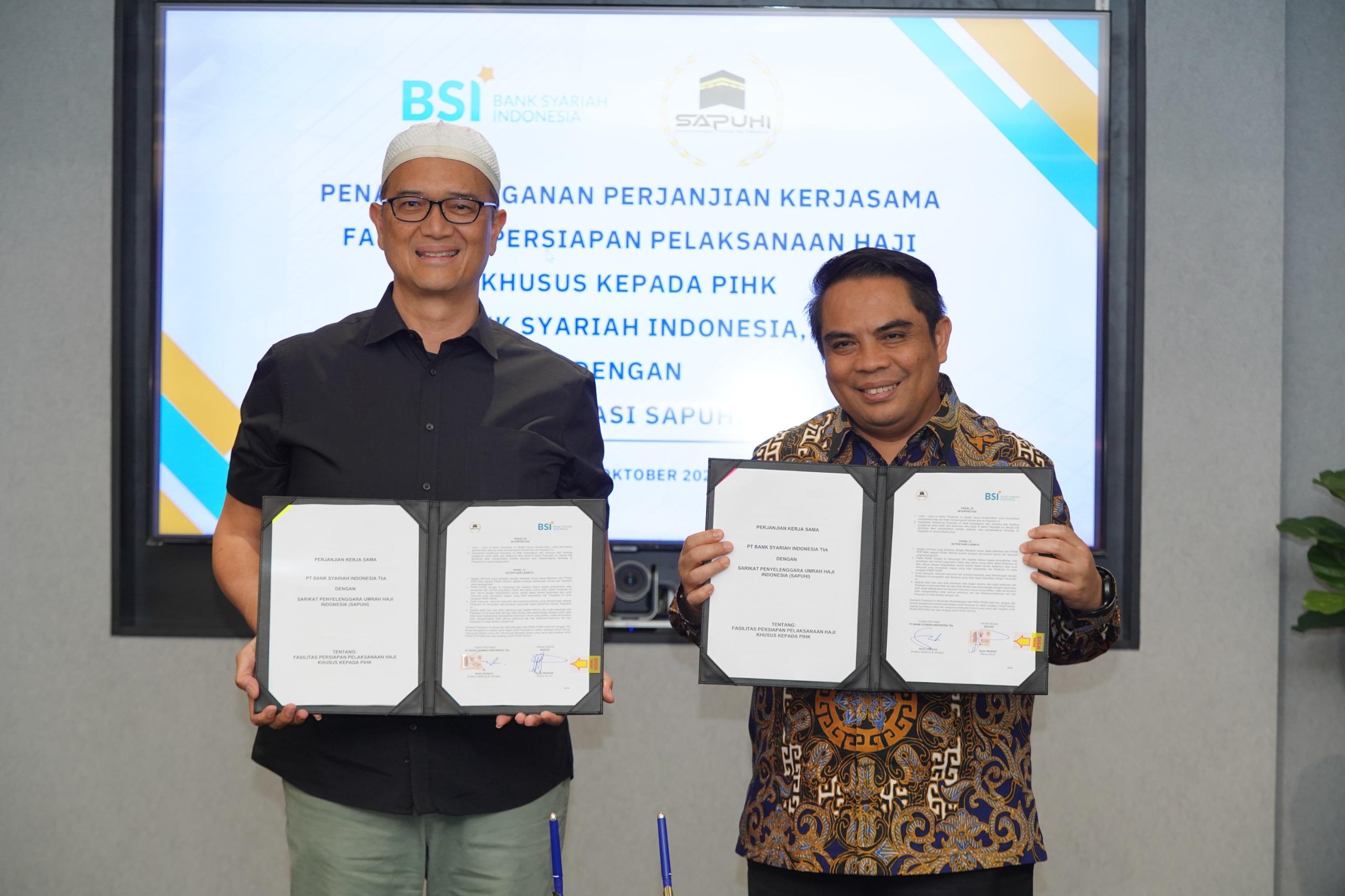 BSI Perkuat Ekosistem Syariah, Gandeng Asosiasi Haji dan Umrah