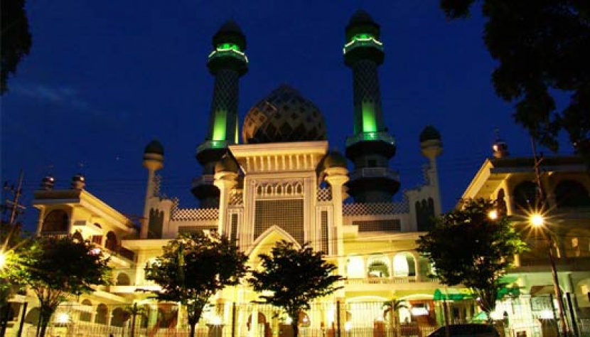Masjid Jami di Kota Malang. (situs resmi masjidjami.com)