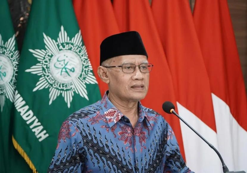 Ketua Umum PP Muhammadiyah Haedar Nashir (dok. republika)