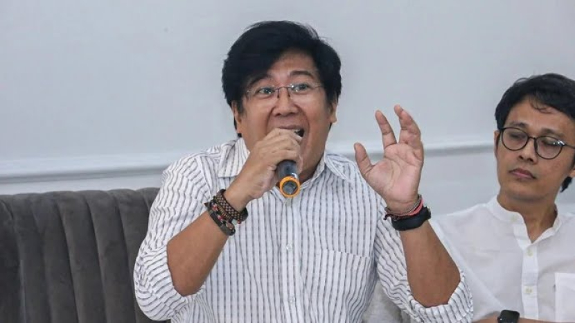 Koreografer Denny Malik di Gedung PBNU, Jakarta, Jumat (27/1/2023). (DOK. NU ONLINE).