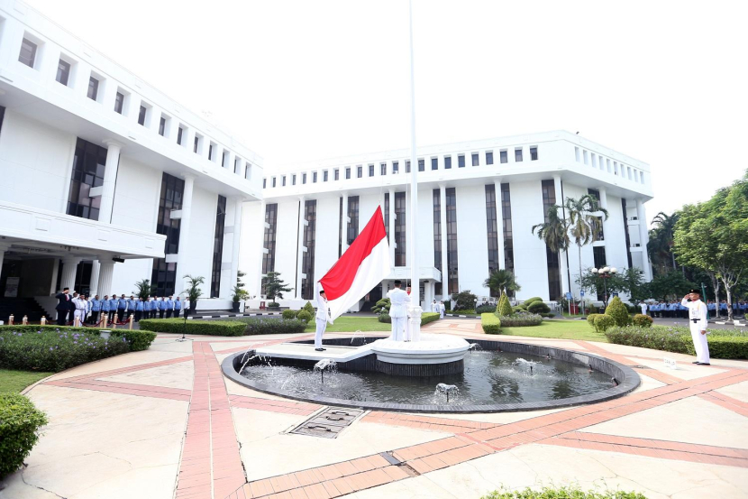 Kementerian Sekretarian Negara (Setneg). Kementerian Setneg membuka program magang kerja di bagian humas untuk pelajar dan mahasiswa. Foto: Tangkapan layar.