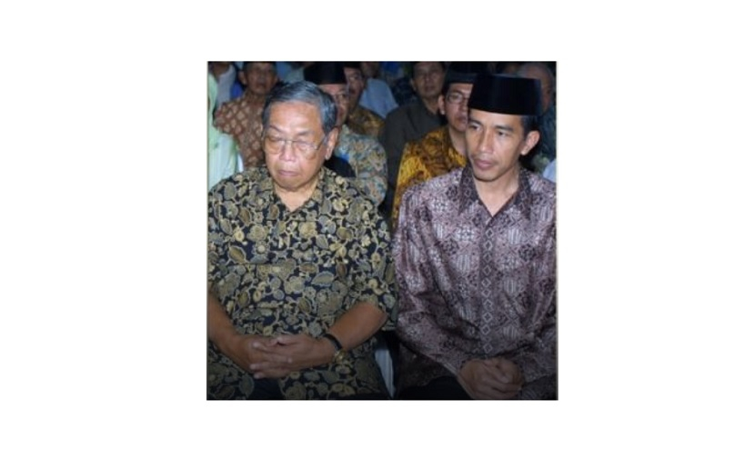 Gus Dur dan Jokowi. Saat masih menjadi wali kota Solo, Jokowi pernah "diramal" Gus Dur kelak akan menjadi presiden. Foto: Facebook Blontank Poer