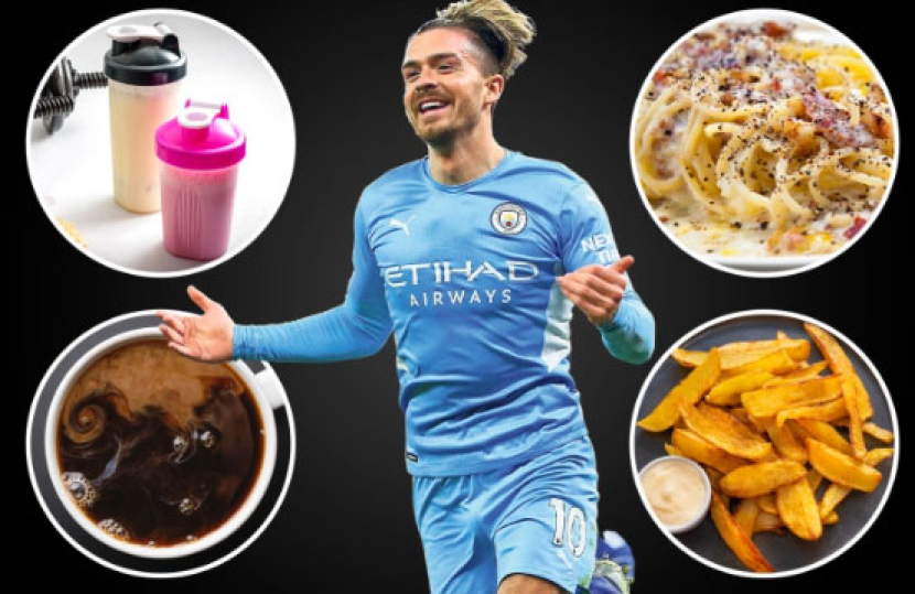 Makanan sehat pemain sepak bola Liga Inggris. foto the sun