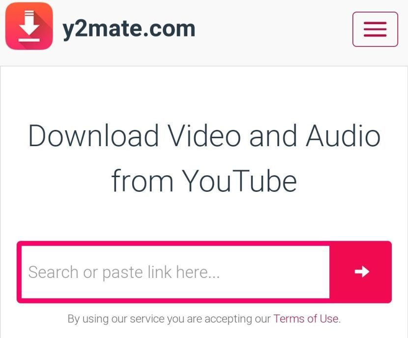 Y2mate. Y2mate menjadi salah satu platform konverter video dari Youtube jadi format MP3 atau MP4. Foto: IST