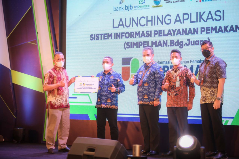 Launching sistem informasi pelayanan pemakaman/Humas Kota Bandung