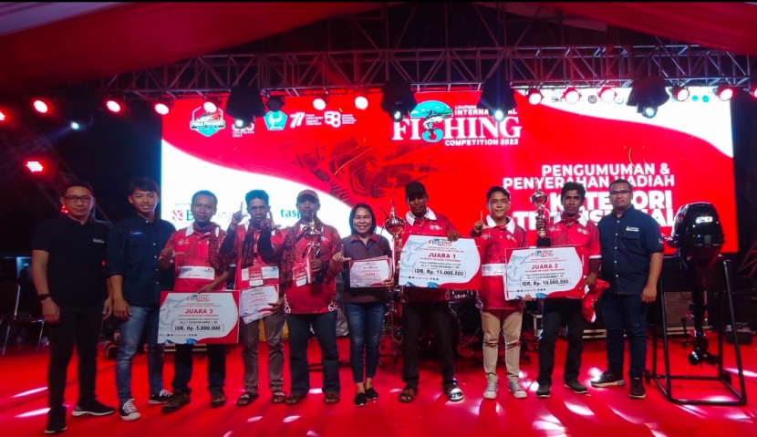 Dalam lomba bertaraf Intenasional ini Nelayan Likupang berhak mendapat uang tunai Rp 15 Juta dan hadiah mesin motor tempel Suzuki DF20AL. Sedangkan pemenang kedua berhak atas uang tunai Rp 10 Juta dan mesin Suzuki DT15AL, diikuti pemenang ketiga yang mendapat uang tunai Rp 5 Juta dan mesin Suzuki DT15AL. 