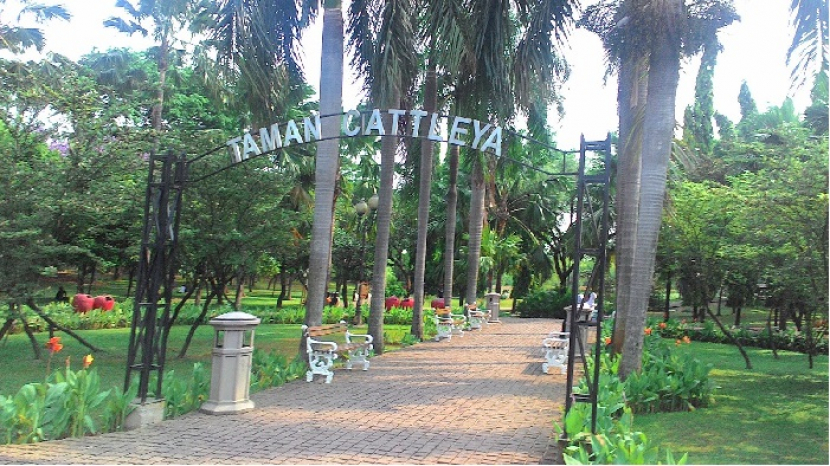 Taman Kota Cattleya. Foto: tangkapan layar.