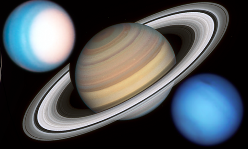 Planet Saturnus dan cincinnya yang indah. Foto: NASA