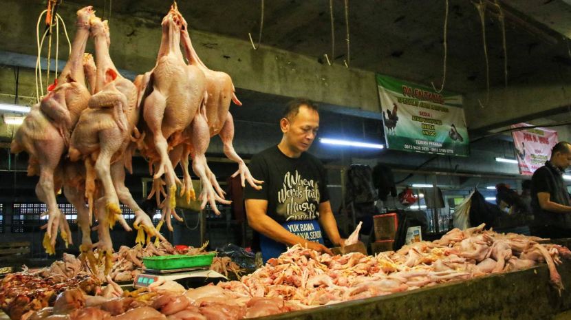 Pedagang ayam/Humas Pemkot Bandung