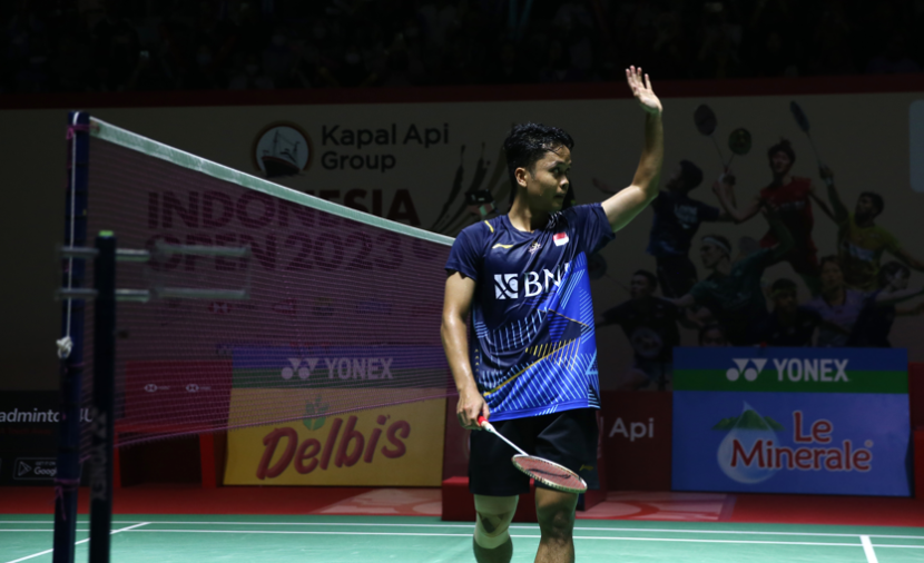 Pemain tunggal putra Anthony Sinisuka Ginting lolos ke babak final Indonesia Open 2023. Ini final pertama untuk Ginting di turnamen level Super 1000 ini.