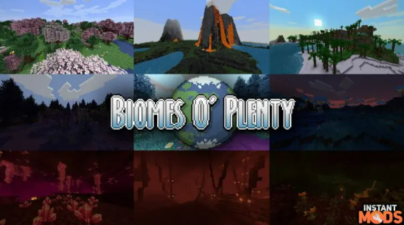 Biomes O'Plenty. Foto: Instant Mods