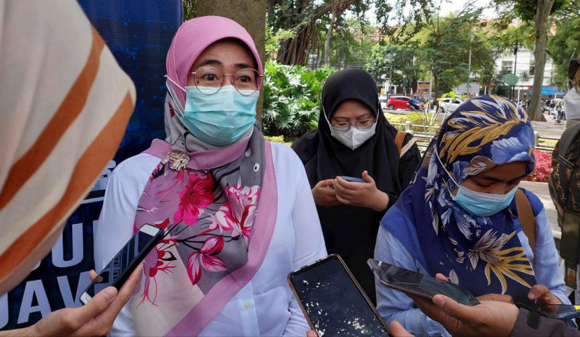 Kepala Bidang Pencegahan dan Pengendalian Penyakit Dinkes Kota Bandung, dr. Ira Dewi Jani