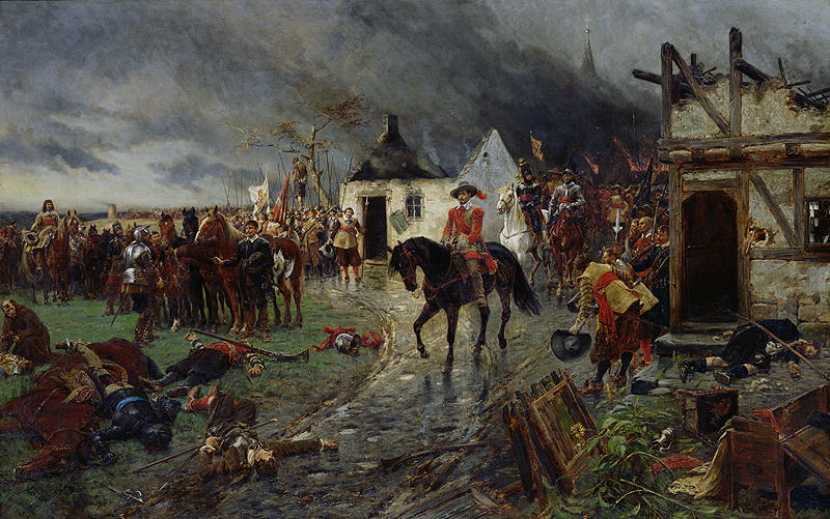Lukisan Perang 30 Tahun. (wikimedia commons)