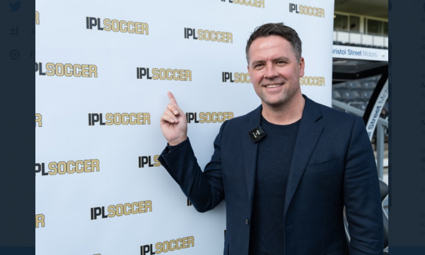 Michael Owen memprediksi Liverpool akan mengalahkan Real Madrid di partai final Liga Champions di Stade de France, Paris, pada 28 Mei 2022. (Twitter/@fcbusiness)