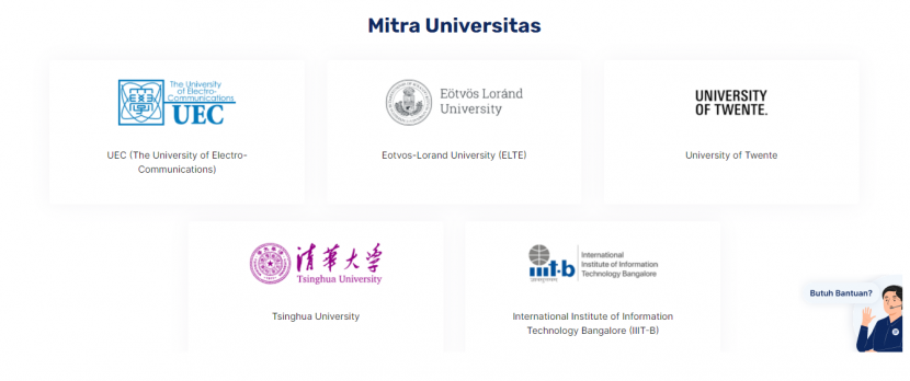 Kementerian Komunikasi dan Informatika (Kominfo) kembali membuka Beasiswa S2 Luar Negeri tahun 2022. Pelamar dapat mendaftar di lima universitas di lima negara yang sudah ditentukan. Foto : tangkapan layar website kominfo