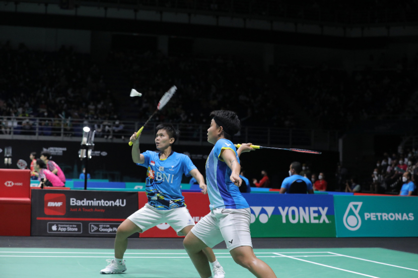 Pasangan ganda putri Indonesia, Apriyani Rahayu/Siti Fadia Silva Ramadhanti melangkah ke babak final Malaysia Open 2022 setelah mengalahkan pasangan Korea, Jeong Na Eun/Kim Hye Jeong.