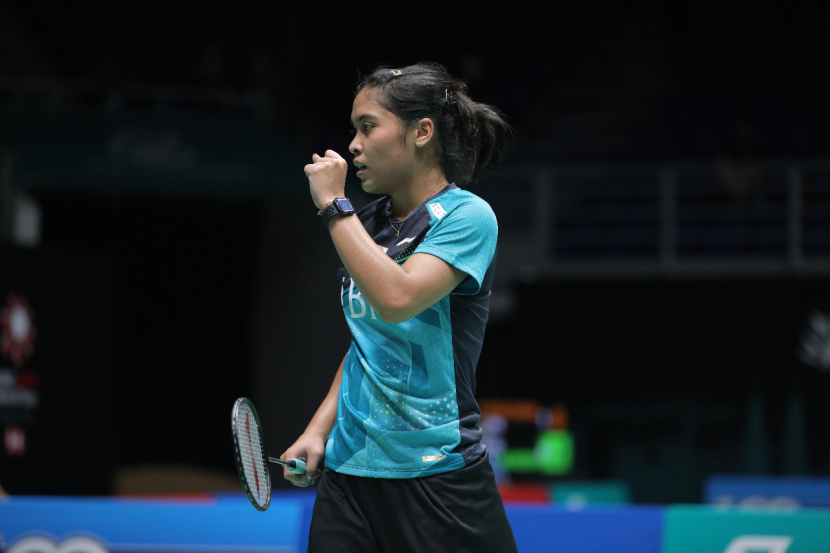 Pemain tunggal putri Indonesia Gregoria Mariska Tunjung mengaku terkejut bisa mengalahkan unggula pertama dari Jepang, Akane Yamaguchi di Malaysia Open 2022.