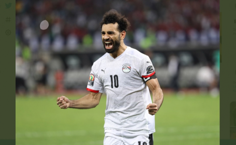 Mohamed Salah (Twitter/@CAF_Online)