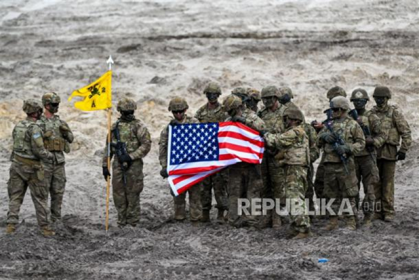 Tentara Amerika Serikat (AS) (EPA-EFE/Darek Delmanowicz POLAND OUT)