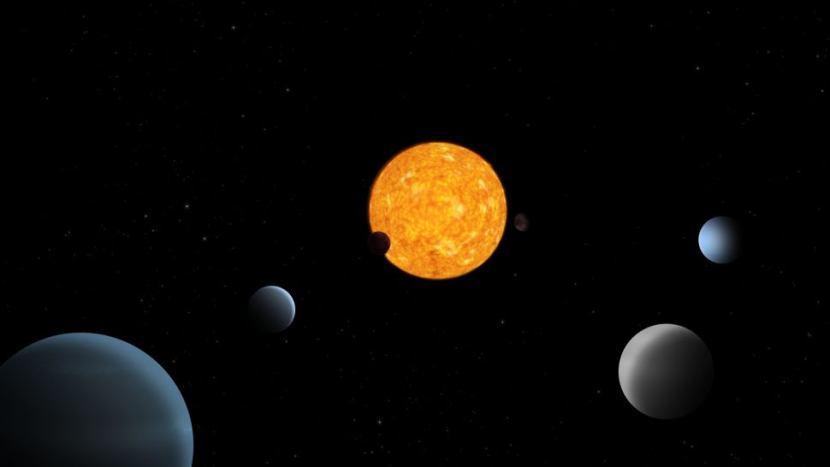 Sistem planet TOI-178 -- foto NASA 