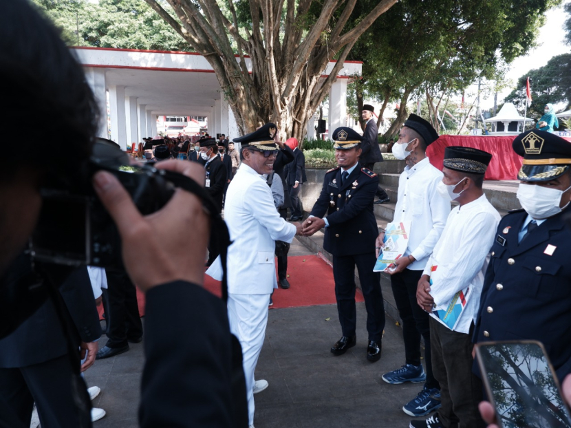 HUT Kemerdekaan Republik Indonesia Ke 77, 82 Napi Rutan Temanggung ...