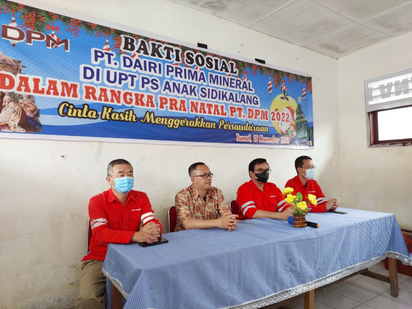 Manajemen PT DPM di UPT Pelayanan Sosial Anak (PSA), Sidikalang, Sumatera Utara (Sumut). (ISTIMEWA)