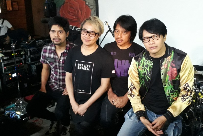 Gigi Band. Grup band asal Bandung, Gigi punya lagu ikonik berjudul 11 Januari. Foto: Republika.