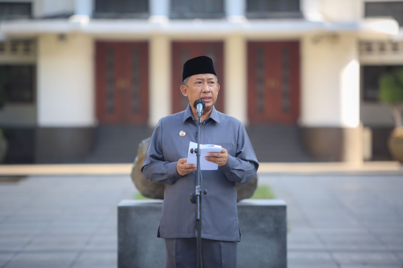 Wali Kota Bandung Yana Mulyana yang terkena OTT KPK/Humas Pemkot Bandung