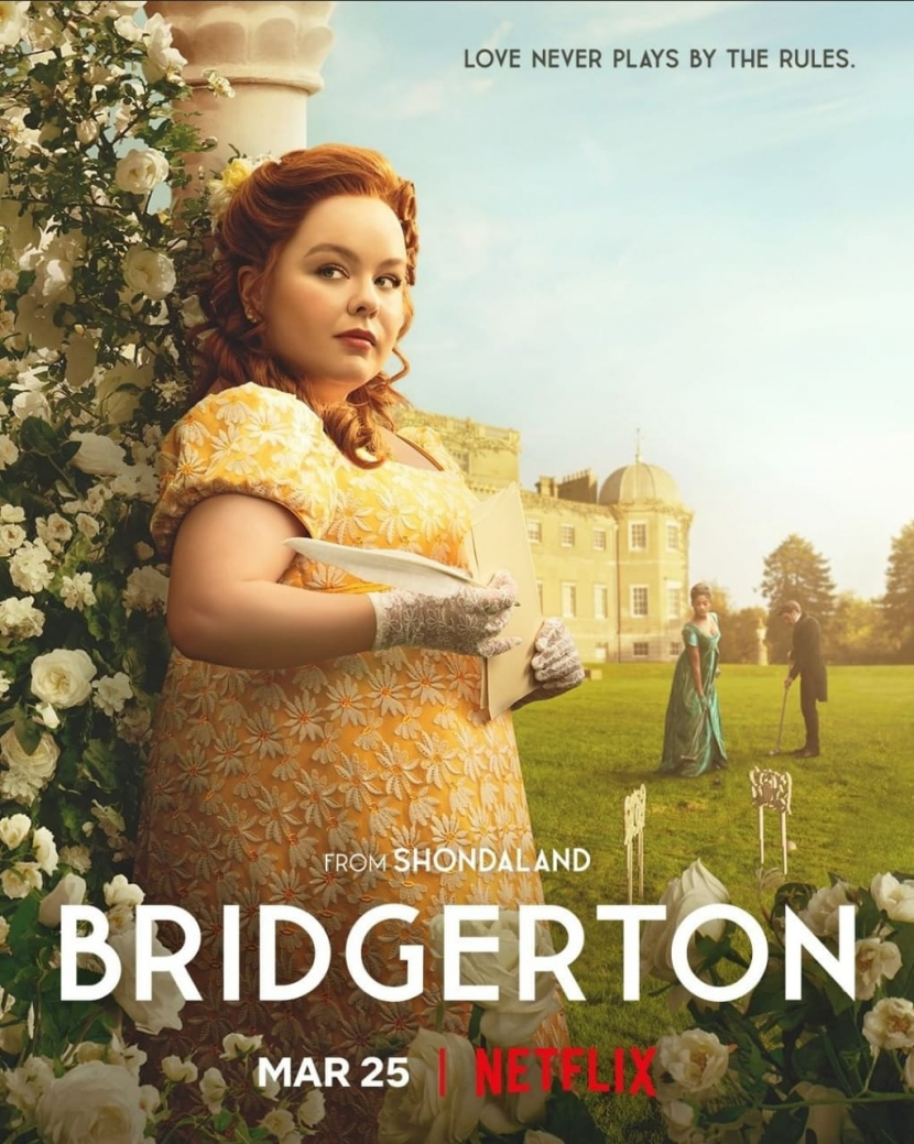 Poster promosi Bridgerton. Dok. Netflix