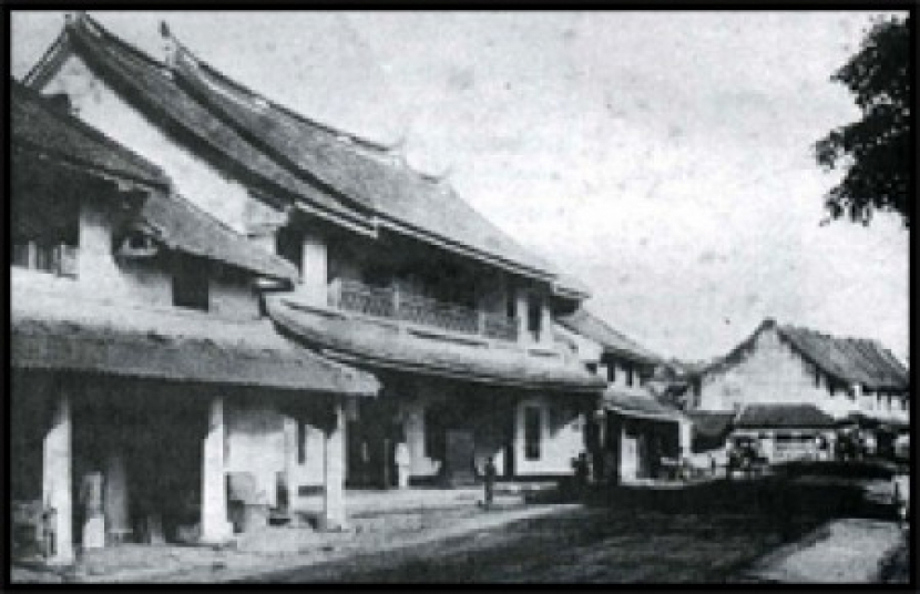 Kampung Cina di Batavia. Di abad ke-17 rumah-rumah pelacuran berdiri sebagai tempat pelampiasan nafsu para hidung belang. Foto: IST.