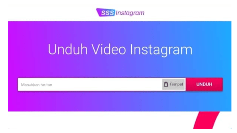 ilustrasi situs download video instagram