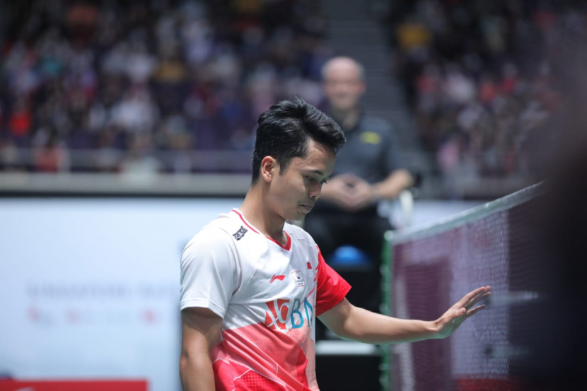 Di babak final Singapore Open 2022, Anthony Sinisuka Ginting akan melawan pemain muda Jepang, Kodai Naraoka.